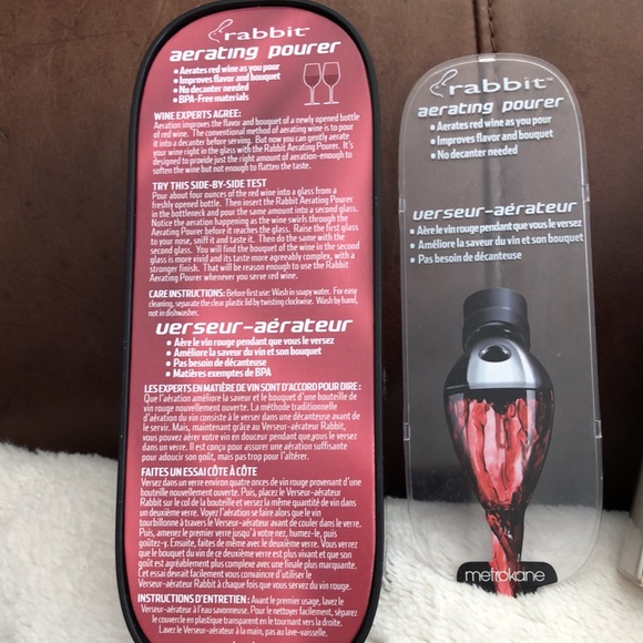 Wine aerator & cork screw - Picture 2 of 4